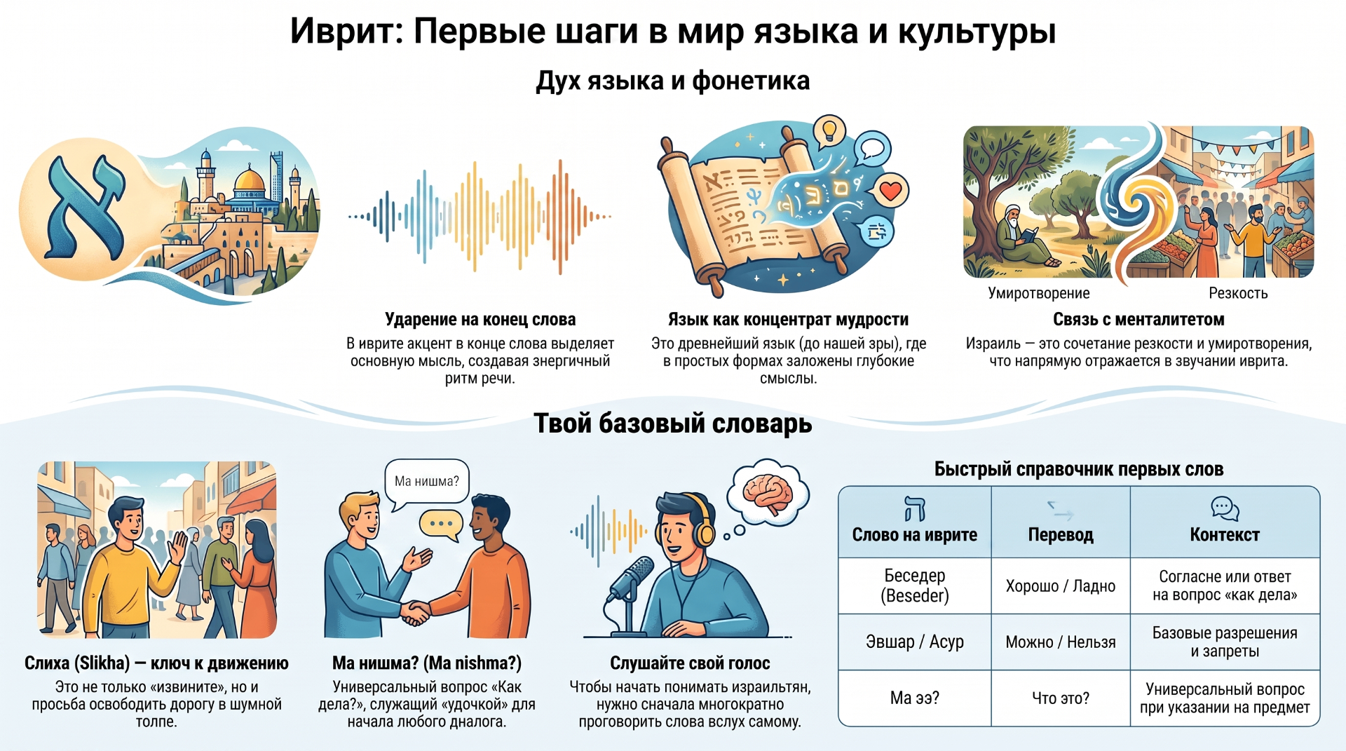 Иврит в цифрах